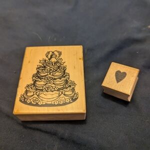 Wedding cake stamp